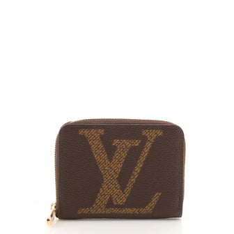 Louis Vuitton Zippy Coin Purse Reverse Monogram Giant