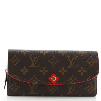 Louis Vuitton Emilie Wallet Limited Edition Blooming Flowers Monogram Canvas