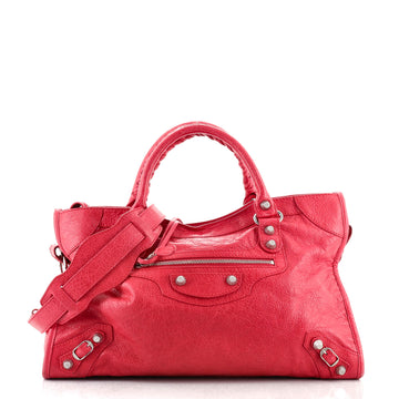 Balenciaga City Giant Studs Bag Leather Medium