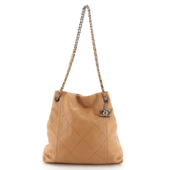 Chanel Soft Touch Tote Quilted Lambskin Medium