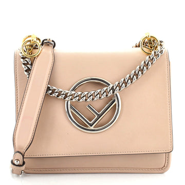 Fendi Kan I F Shoulder Bag Leather Small