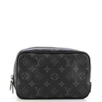Louis Vuitton Toiletry Pouch Monogram Eclipse Canvas PM