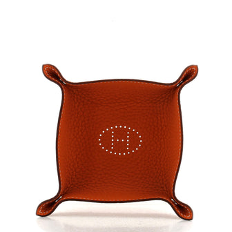 Hermes Mises Et Relances Change Tray Leather Mini
