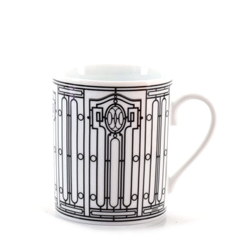Hermes H Deco Mug Printed Porcelain