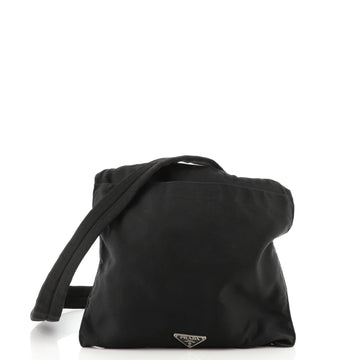 Prada Zip Messenger Bag Tessuto Medium