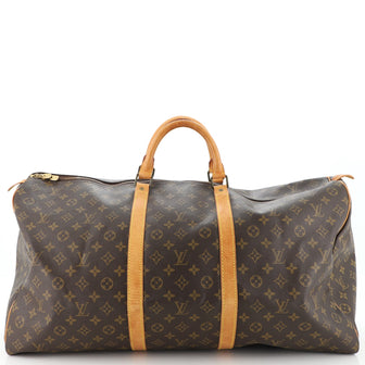 Louis Vuitton Keepall Bag Monogram Canvas 60