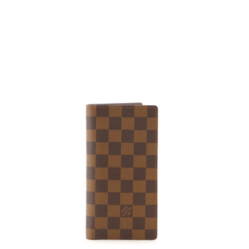 Louis Vuitton Porte Valeurs Checkbook Wallet Damier
