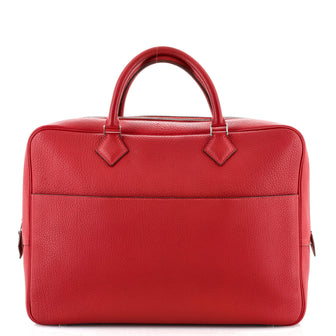 Hermes Plume Doc Bag Buffalo 38