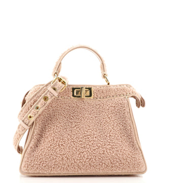 Fendi Peekaboo ISeeU Bag Shearling Small
