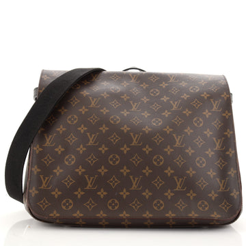 Louis Vuitton Drake Messenger Bag Macassar Monogram Canvas