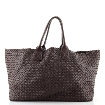 Bottega Veneta Cabat Tote Intrecciato Nappa Large