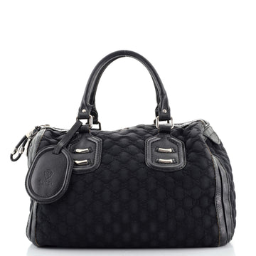 Gucci Techno Tag Boston Bag Guccissima Neoprene Medium