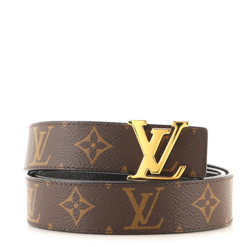 Louis Vuitton LV Initiales Belt Monogram Canvas Thin