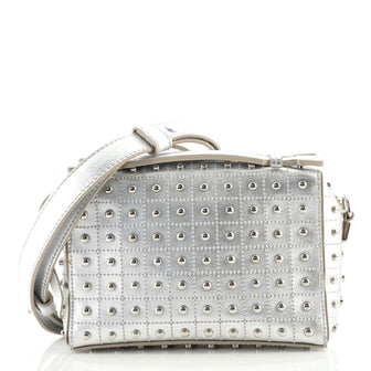 Tod's Don Gommino Shoulder Bag Studded Leather Micro