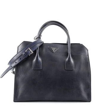 Prada Convertible Zip Tote Glace Calf Large