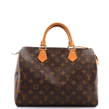 Louis Vuitton Speedy Handbag Monogram Canvas 30