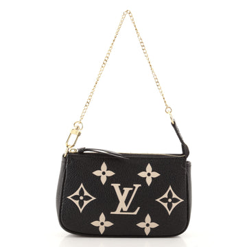 Louis Vuitton Pochette Accessoires Bicolor Monogram Empreinte Giant Mini