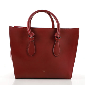 Celine Tie Knot Tote Smooth Leather Small