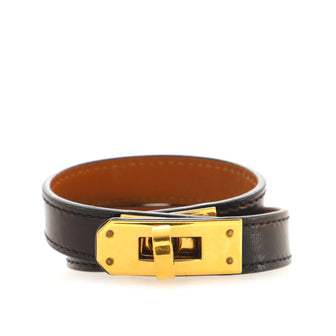 Hermes Kelly Double Tour Bracelet Leather
