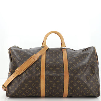 Louis Vuitton Keepall Bandouliere Bag Monogram Canvas 55