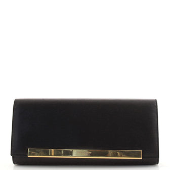 Saint Laurent Lutetia Flap Clutch Leather