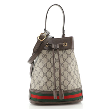 Gucci Ophidia Bucket Bag GG Coated Canvas Small