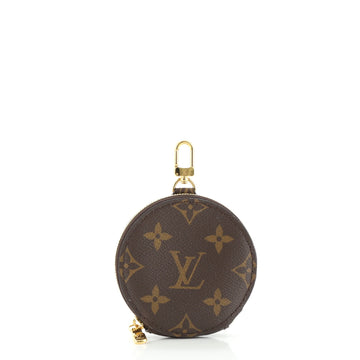 Louis Vuitton Multi Pochette Accessoires Round Coin Purse Monogram Canvas