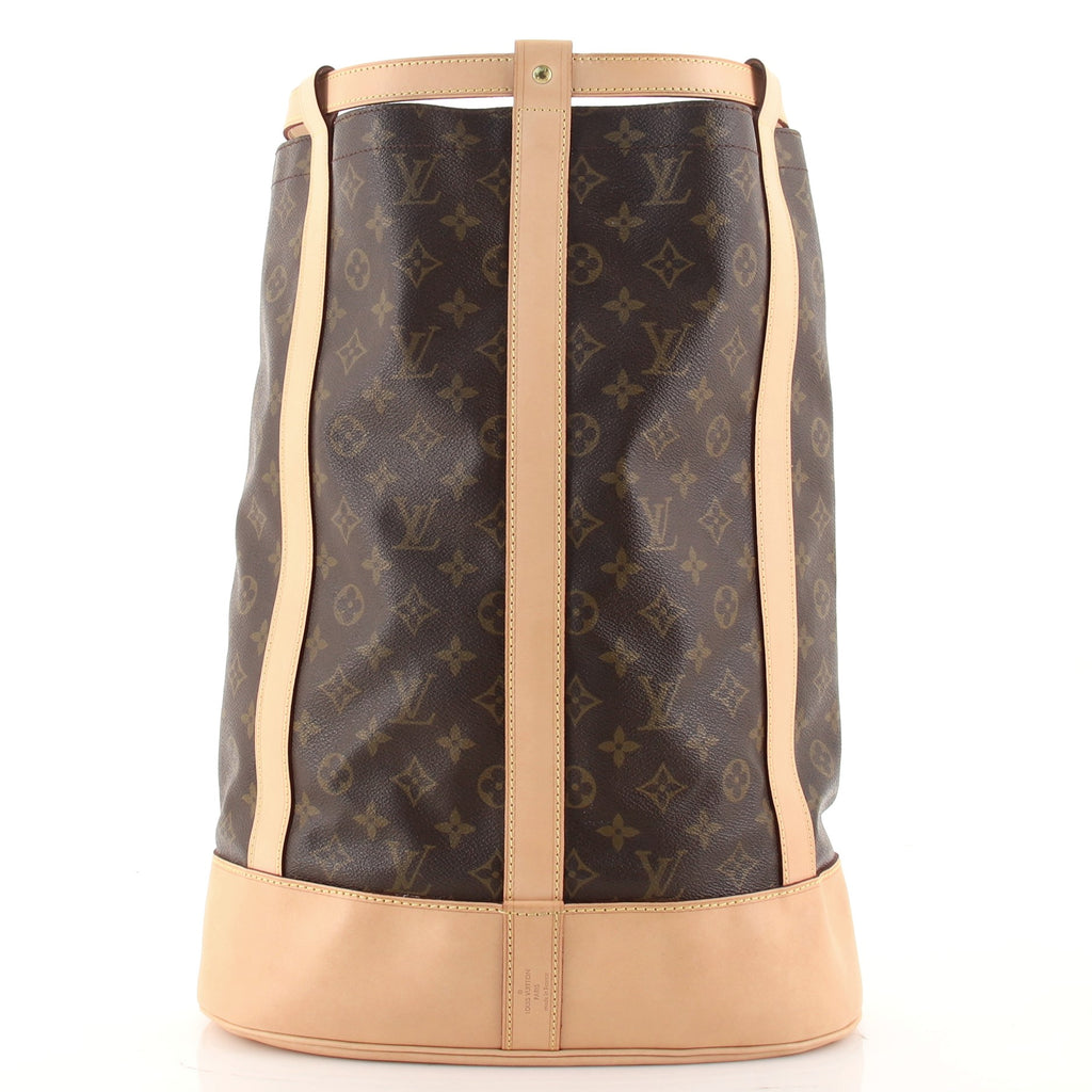 louis vuitton big backpack Louis Vuitton Randonnee Backpack Monogram Canvas GM 140032
