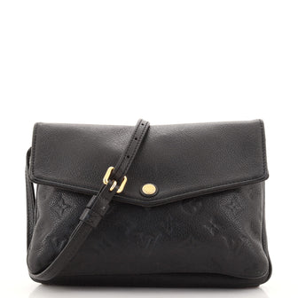Louis Vuitton Twice Handbag Monogram Empreinte Leather