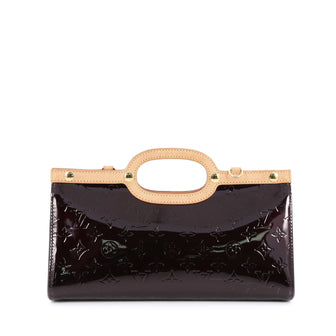 Louis Vuitton Roxbury Drive Handbag Monogram Vernis Purple