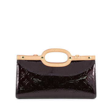 Louis Vuitton Roxbury Drive Handbag Monogram Vernis Purple