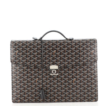 Goyard Serviette Chypre Briefcase Coated Canvas