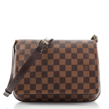 Louis Vuitton Musette Tango Handbag Damier