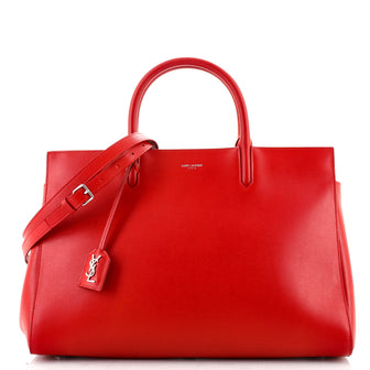 Saint Laurent Rive Gauche Cabas Leather Medium