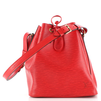 Louis Vuitton Petit Noe Handbag Epi Leather