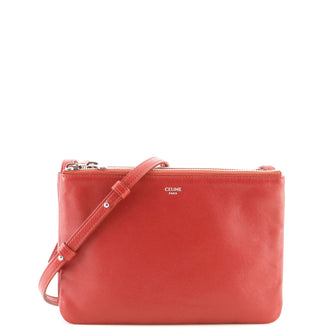 Celine Trio Crossbody Bag Leather Small
