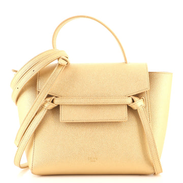 Celine Belt Bag Textured Leather Nano