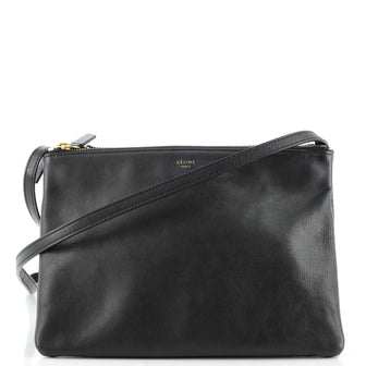 Celine Trio Crossbody Bag Leather Small