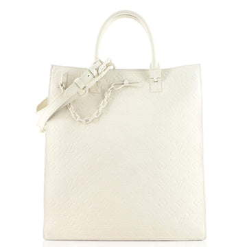 Louis Vuitton Sac Plat Bag Monogram Taurillon Leather