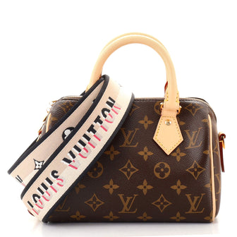 Louis Vuitton Speedy Bandouliere Bag Monogram Canvas 20