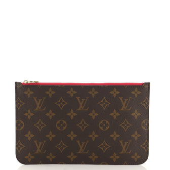 Louis Vuitton Neverfull Pochette Monogram Canvas Large