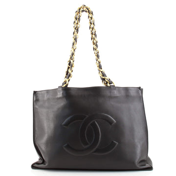 Chanel Vintage CC Chain Tote Lambskin XL