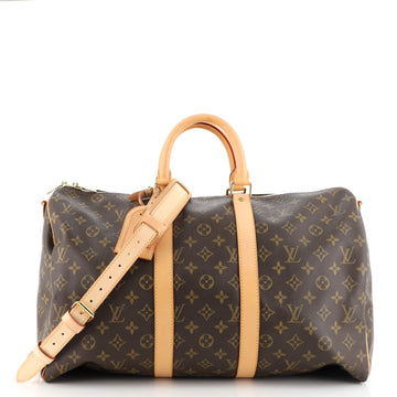 Louis Vuitton Keepall Bandouliere Bag Monogram Canvas 45