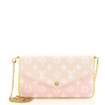 Louis Vuitton Felicie Pochette Spring in the City Monogram Empreinte Leather