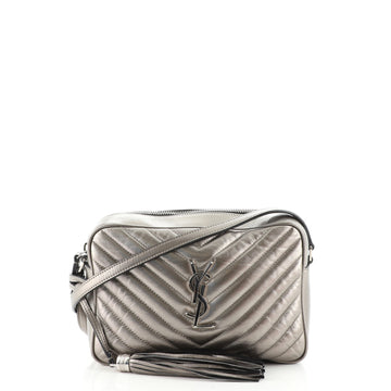 Saint Laurent Lou Camera Bag Matelasse Chevron Leather Small