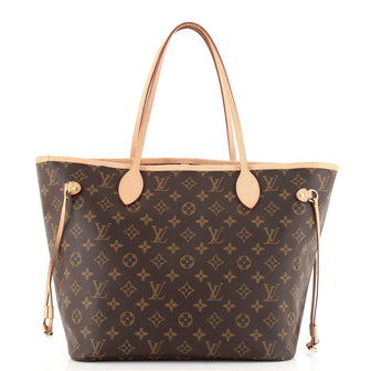 Louis Vuitton Neverfull NM Tote Monogram Canvas MM