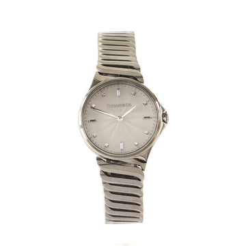 Tiffany & Co. Metro 2-Hand Quartz Watch Stainless Steel with Diamond Markers 28