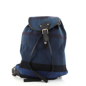 Burberry Chiltern Backpack House Check Canvas Medium