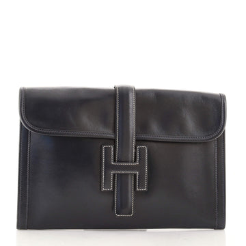 Hermes Jige Clutch Box Calf PM