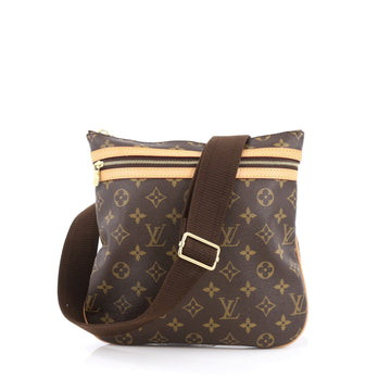 Louis Vuitton Bosphore Pochette Monogram Canvas Brown 